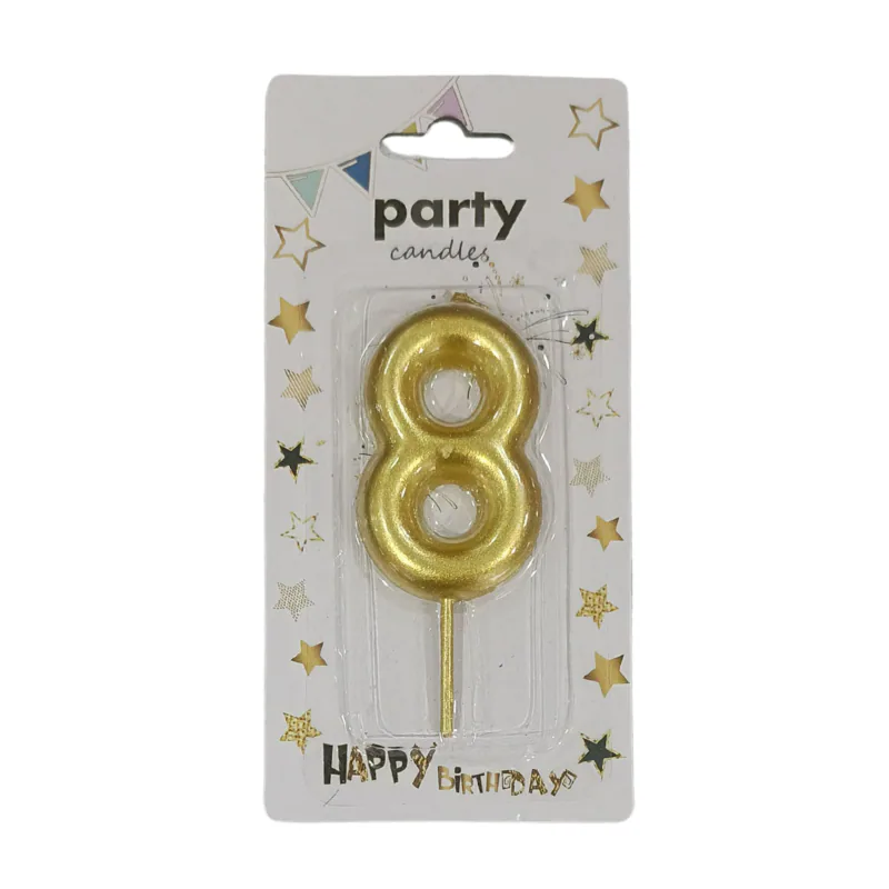 VELA DORADA NUMERO 8 PARTY
