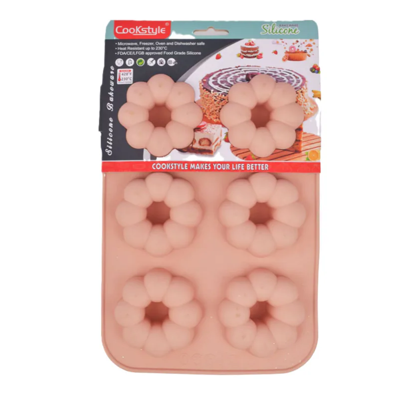 MOLDE SILICON MODELO ROSAS REF:ES24794 (26X17CM)