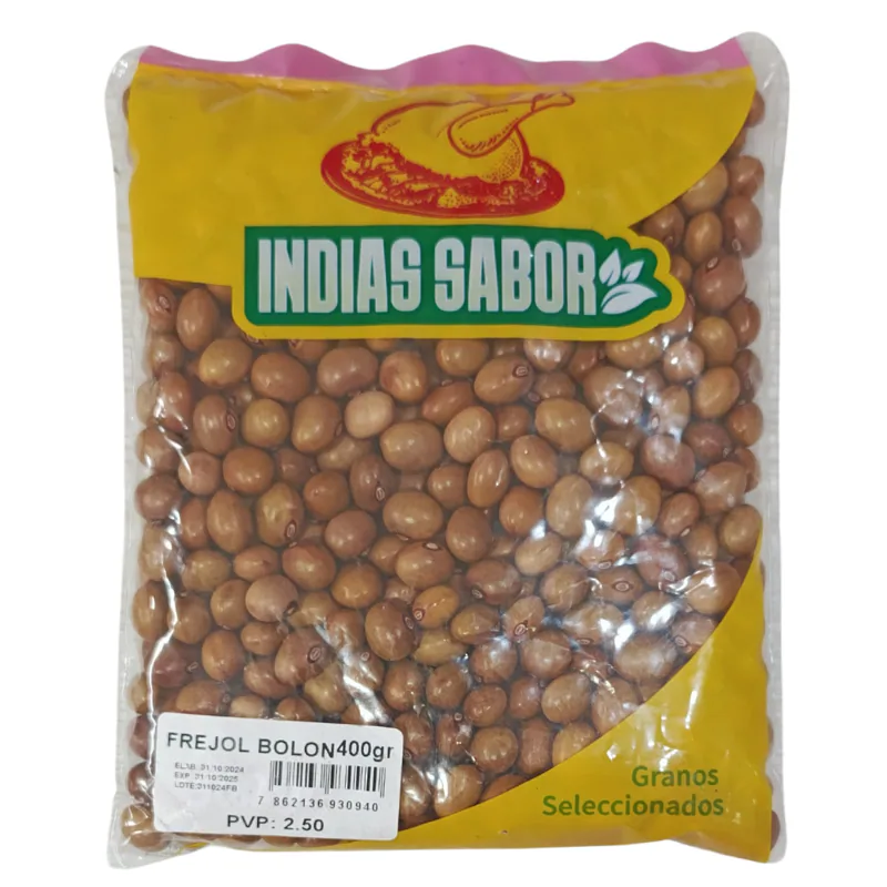 FREJOL BOLON INDIA SABOR 400G