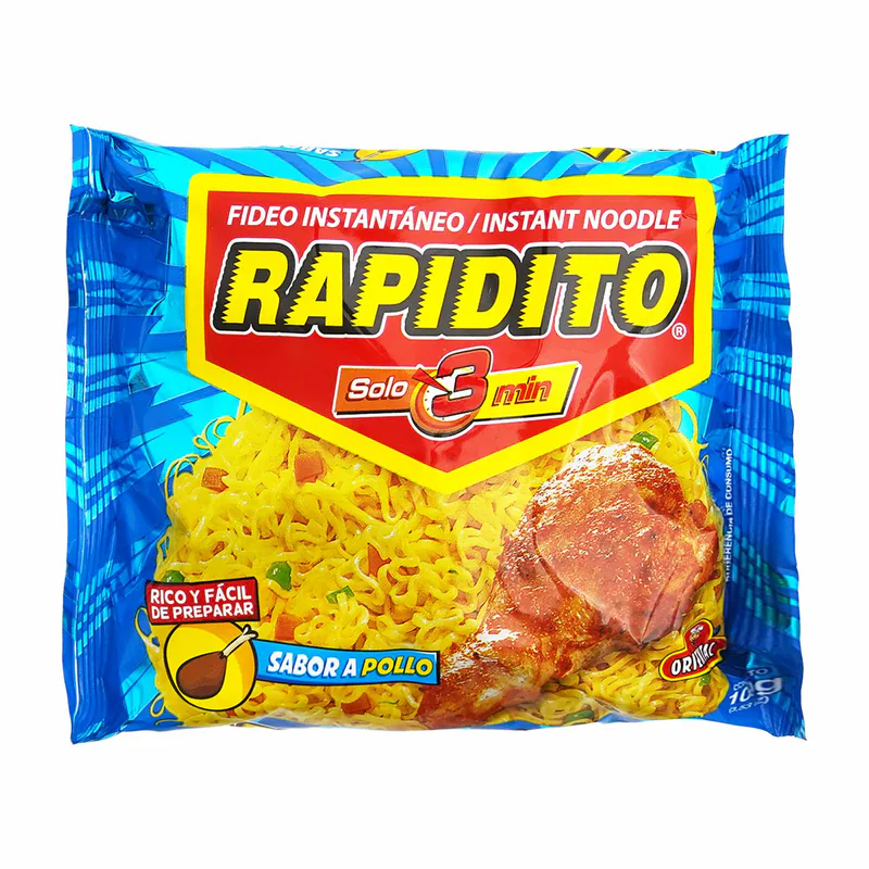 FIDEO RAPIDITO POLLO 100GR ORIENTAL