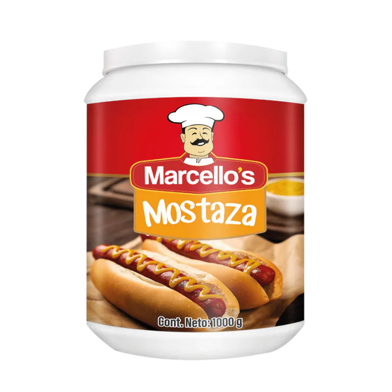 MOSTAZA MARCELLOS MINI BALDE 1 KG