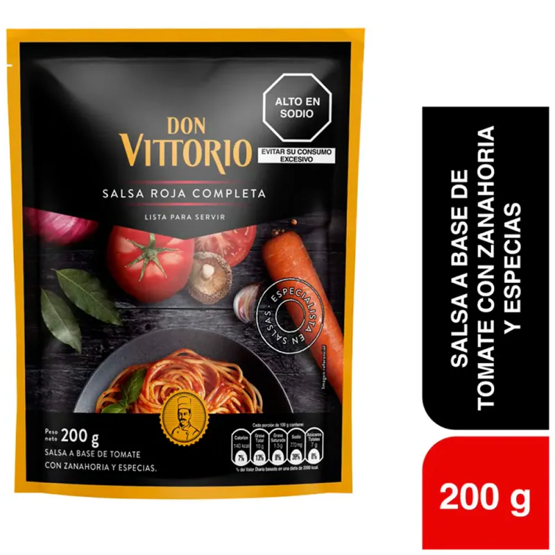 DON VITTORIO SALSA ROJA