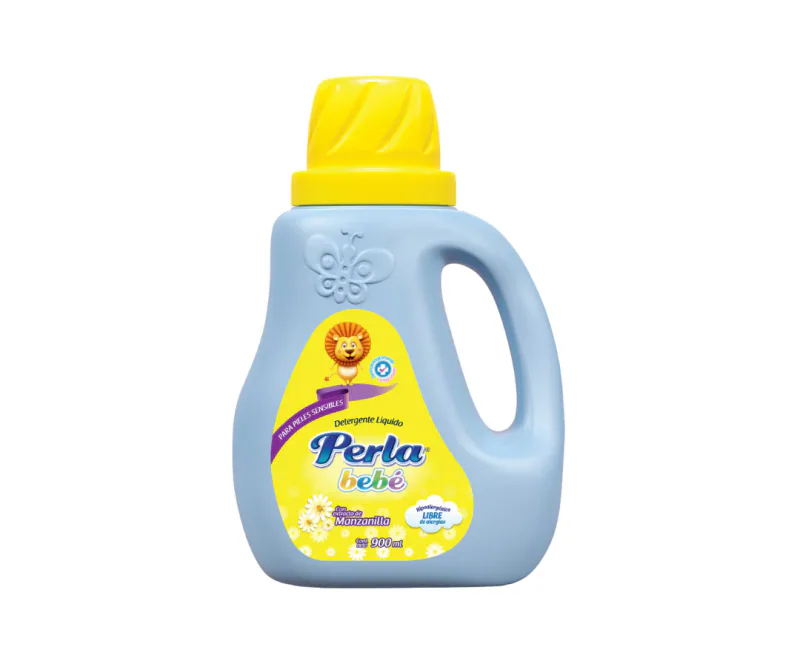 DETERG. PERLA BEBE MANZANILLA BOT 900ML