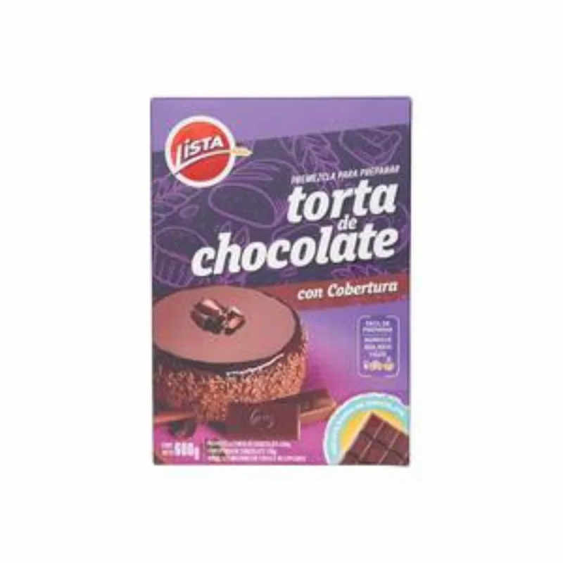 LISTA PREMEZCLA TORTA CHOCOLATE CAJA 600G