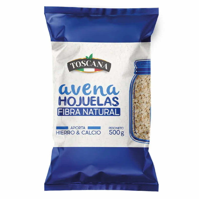 AVENA TOSCANA HOJUELAS 500GR/25