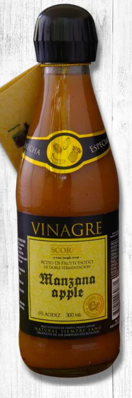 VINAGRE MANZANA SCORPII 300 ML
