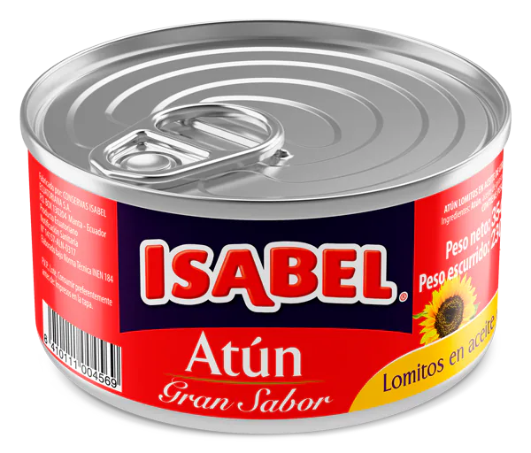 ATUN ISABEL LOM ACEITE GIRASOL 354G