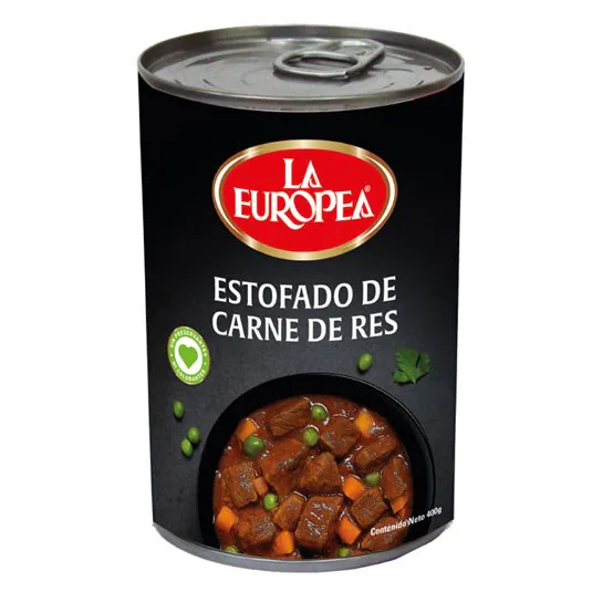 ESTOFADO DE CARNE DE RES 400GR /24