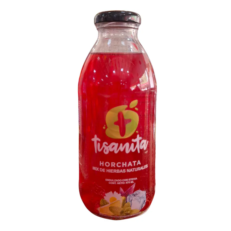 HORCHATA TISANITA BOTELLA VIDRIO 475ML (12)