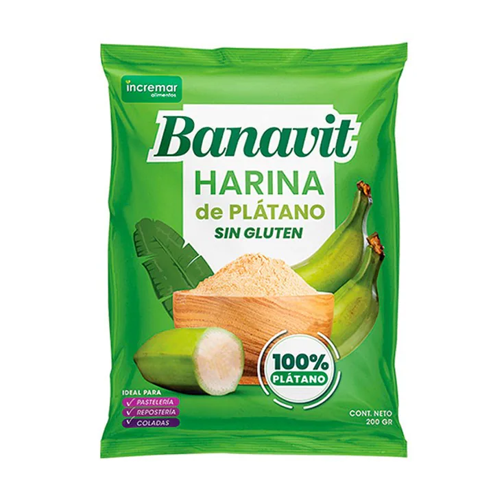 HARINA DE PLATANO BANAVIT 200G