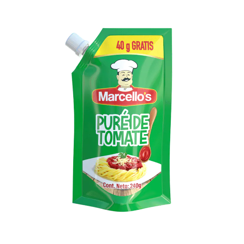 PURE DE TOMATE MARCELLOS DOYPACK 240 G