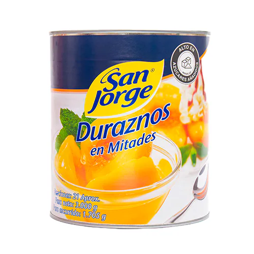 DURAZNOS EN MITADES SAN JORGE 820G