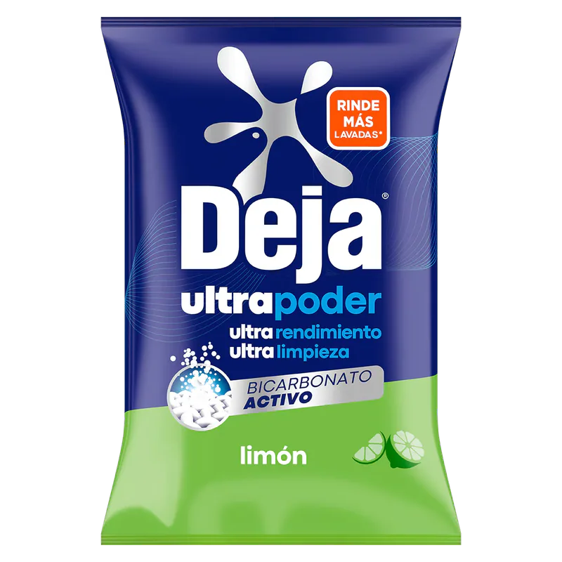 DETERGENTE DEJA BICARBONATO LIMON 2KG POLVO