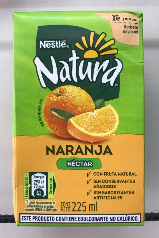 NATURA NECTAR NARANJA NESTLE 225ML