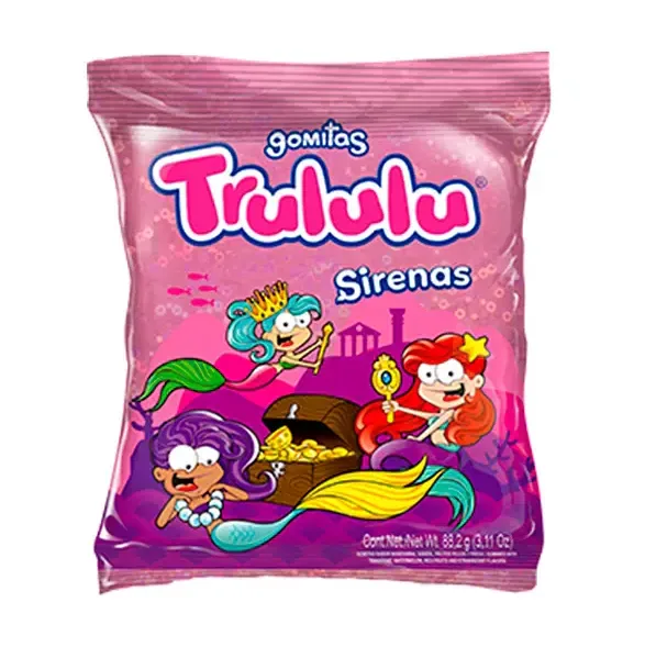 TRULULU GOMITAS COLAS DE SIRENAS 88GR 1124