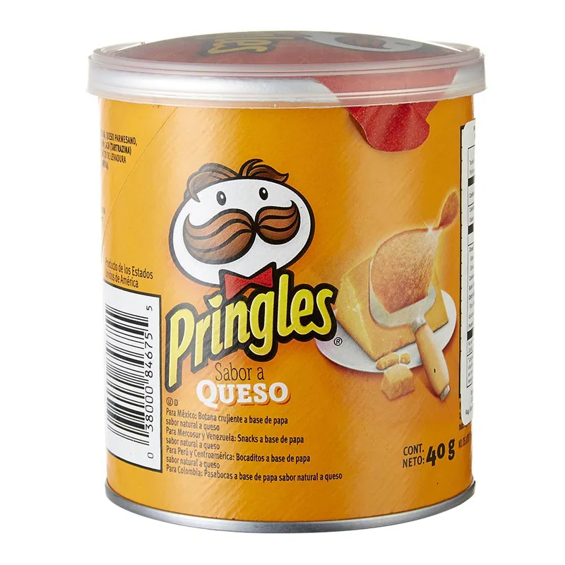 PAPAS PRINGLES QUESO PEQ 40GR