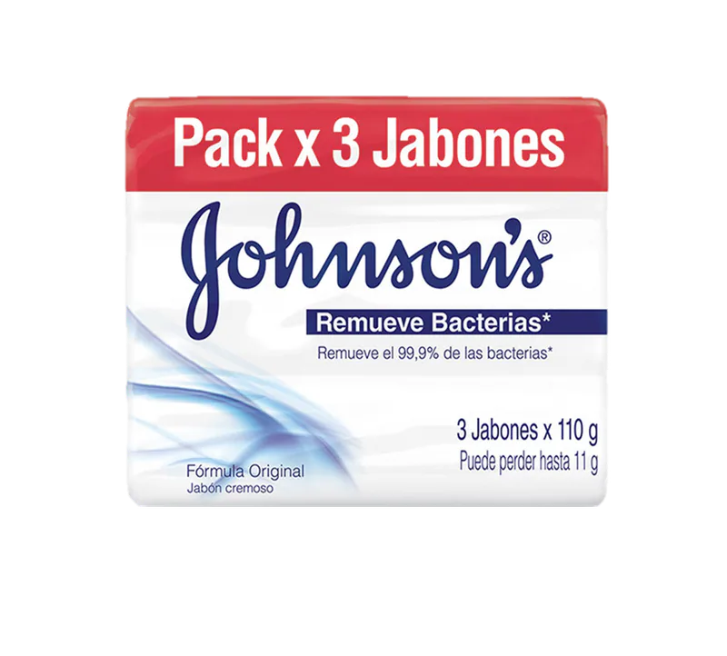 JABON JOHNSONS ORIGINAL 3X110G