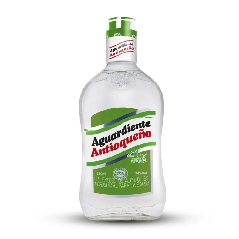 AGUARDIENTE ANTIOQUEÑO VERDE 750ML