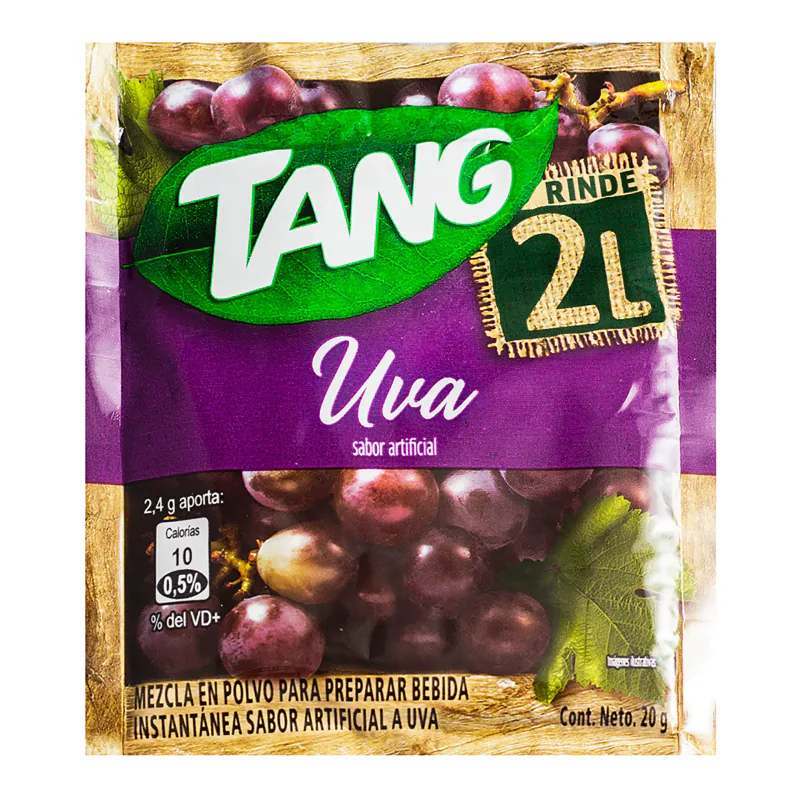 TANG UVA MEZCLA EN POLVO 20G