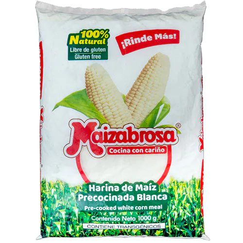 MAIZABROSA BLANCA D/MAIZ PRECOCINADA