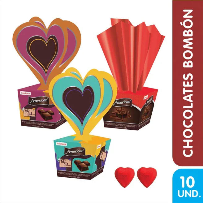 CAJA ESTACIONAL FELIZ DIA BOMBONES SURTIDOS 80G