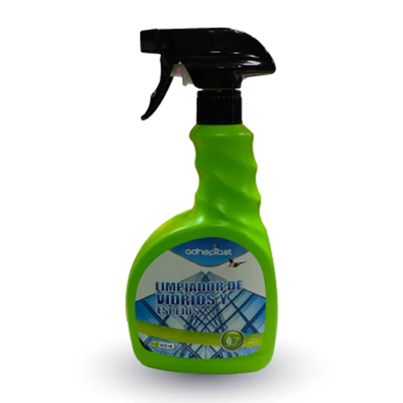 LIMPIADOR DE VIDRIOS Y ESPEJOS ADHEPLAST 500ML 12C