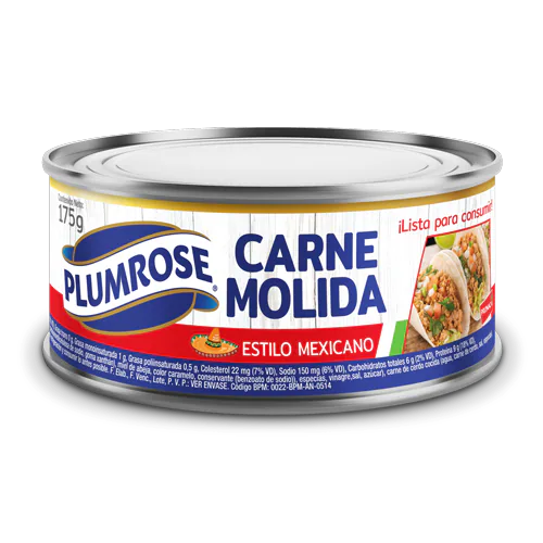 CARNE MOLIDA ESTILO MEXICANO PLUM 175G