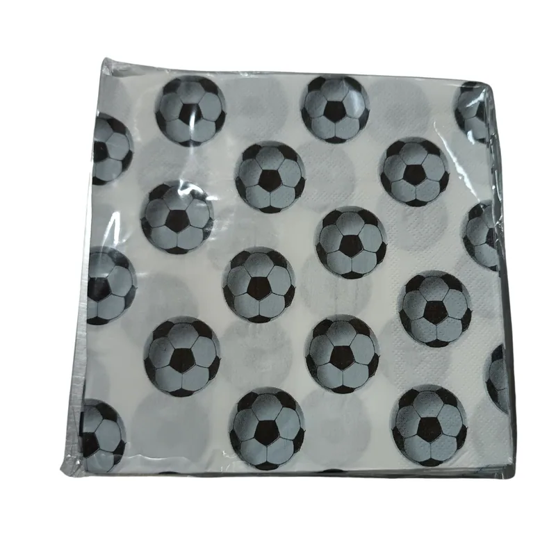 SERVILLETA DE PAPEL DE FUTBOL SET20