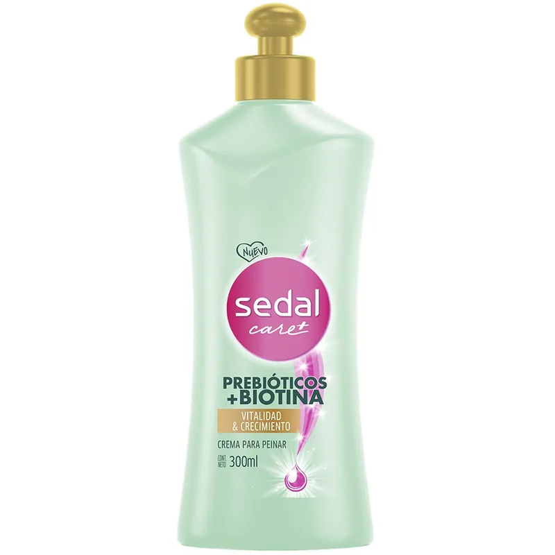 SEDAL CREMA PEINAR PREBIOTICOS BIOTINA 300ML