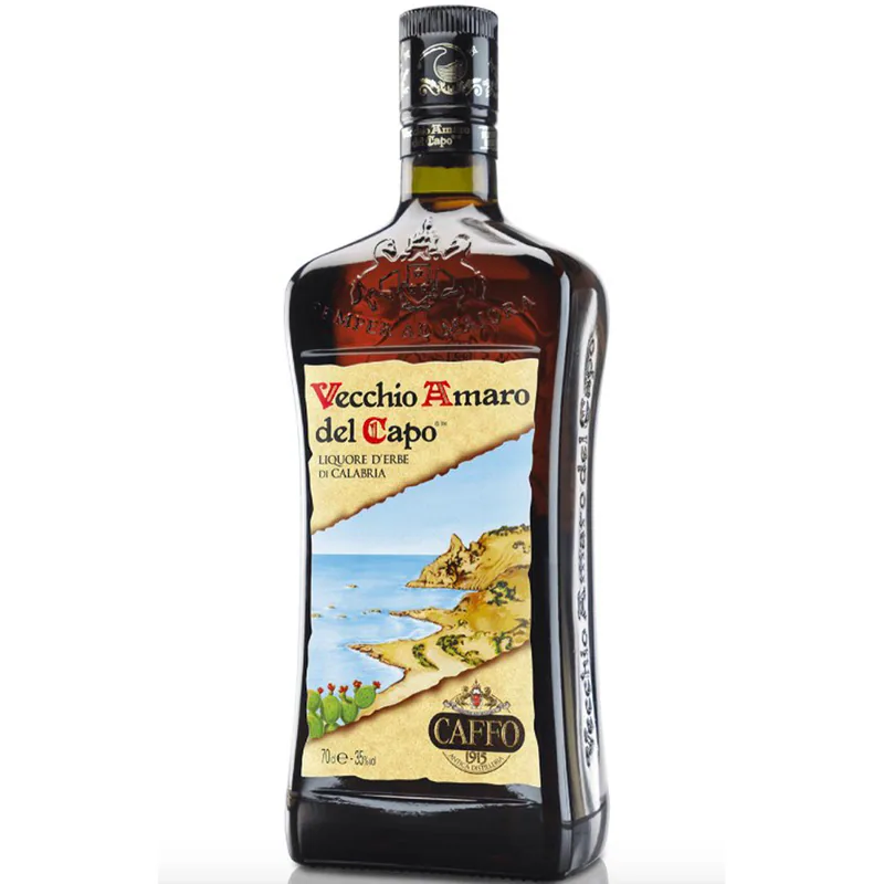 VECCHIO AMARO DEL CAPO CAFFO 750 ML@LICOR DE HIERBAS