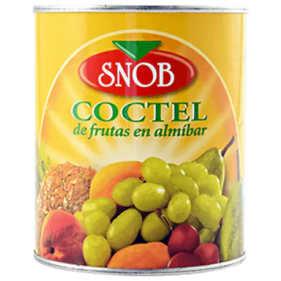 COCTEL DE FRUTAS SNOB EN ALMIBAR 820G