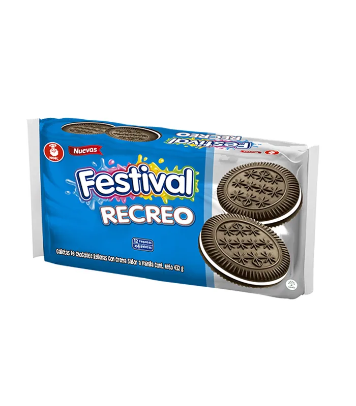 GALLETA FESTIVAL RECREO FUNDA 432G X12UND