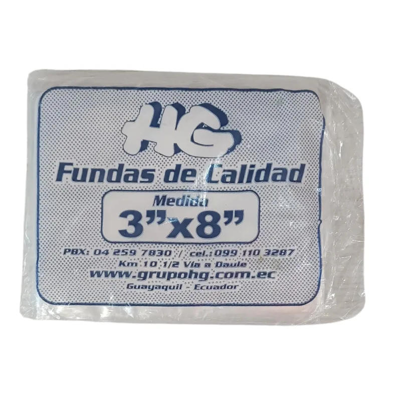 FUNDA BAJA DENSIDAD 3X8 HG