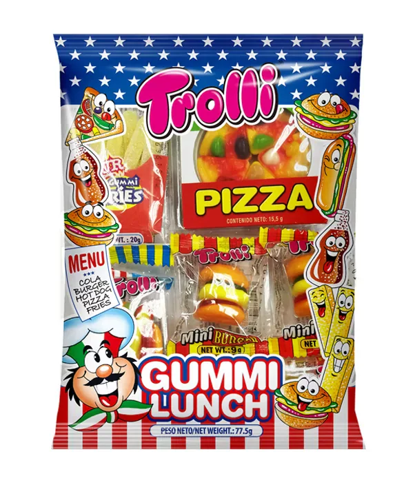 GOMITAS TROLLI GUMMI LUNCH BAG 77.5G