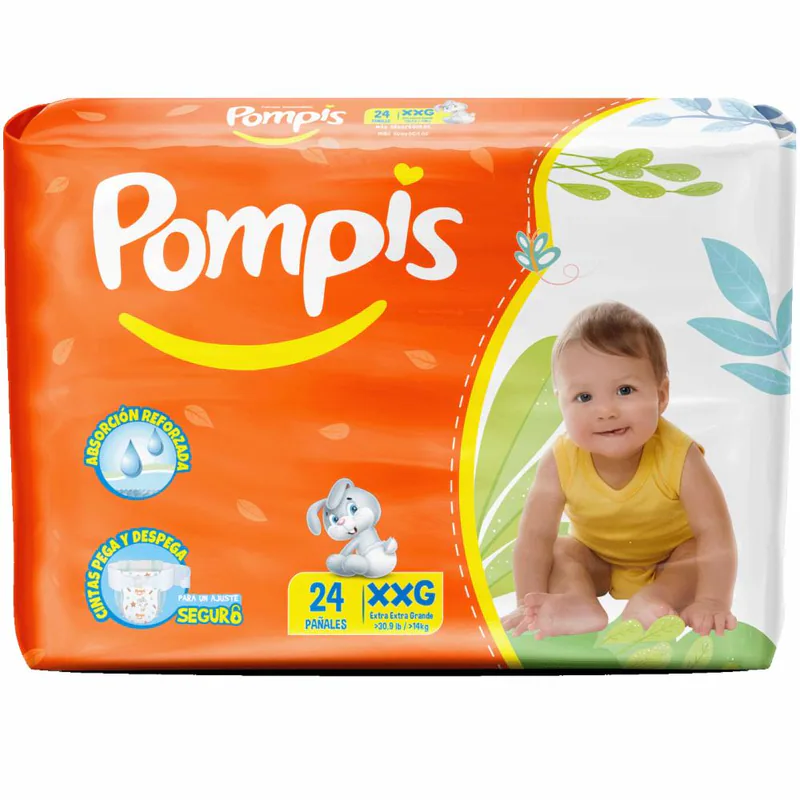 PAÑAL POMPIS FASE XXG 24U