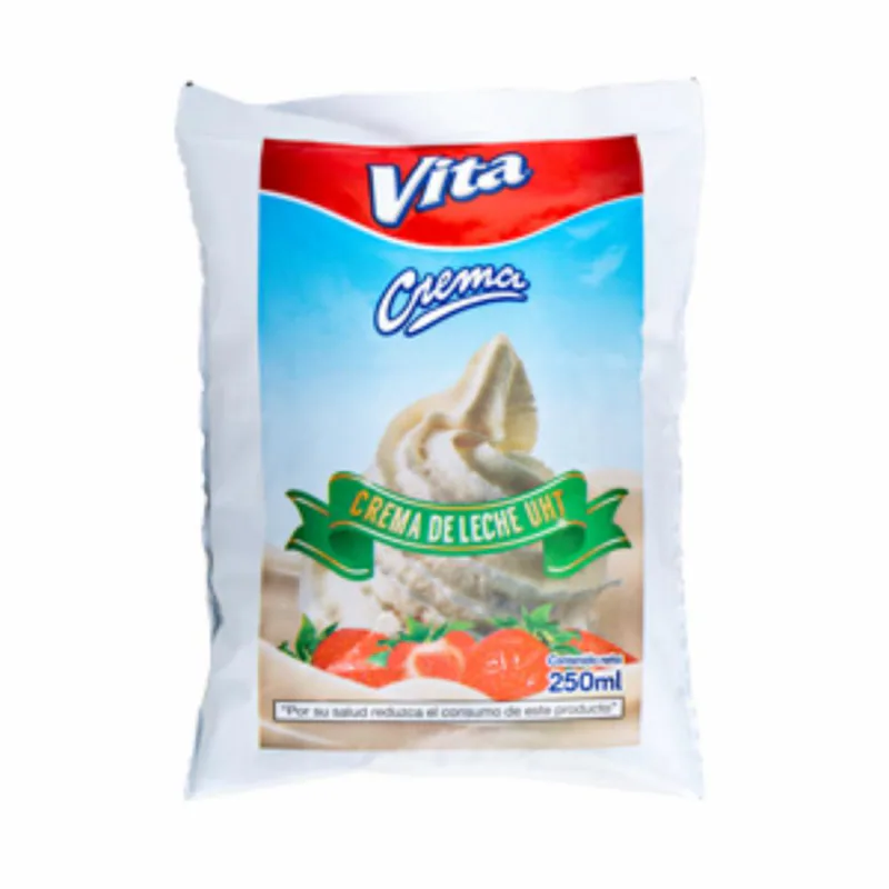 VITA CREMA DE LECHE FDA 250ML/36