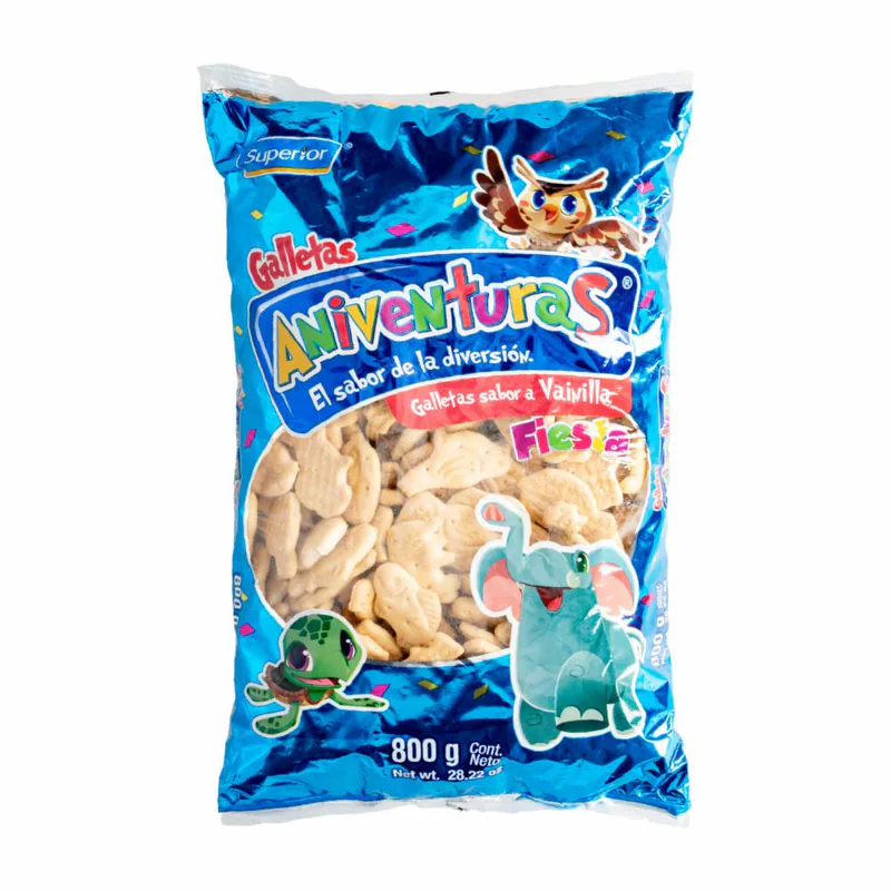 GALLETA ANIVENTURA VAINILLA 800GR (6)