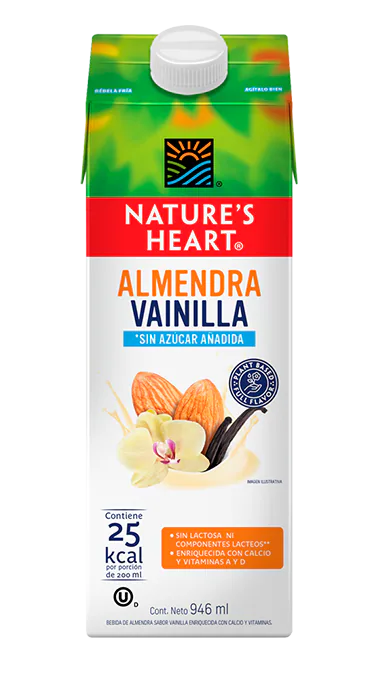 BEBIDA DE ALMENDRA VAINILLA NATURES 946ML