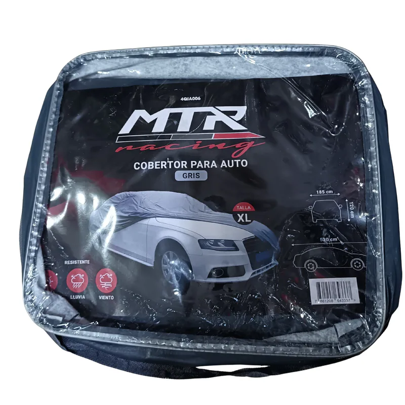 COBERTOR PARA AUTO GRIS T-XL