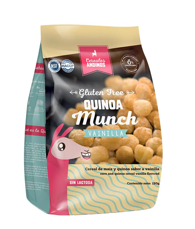 SNACK QUINUA 150GR VAINILLA