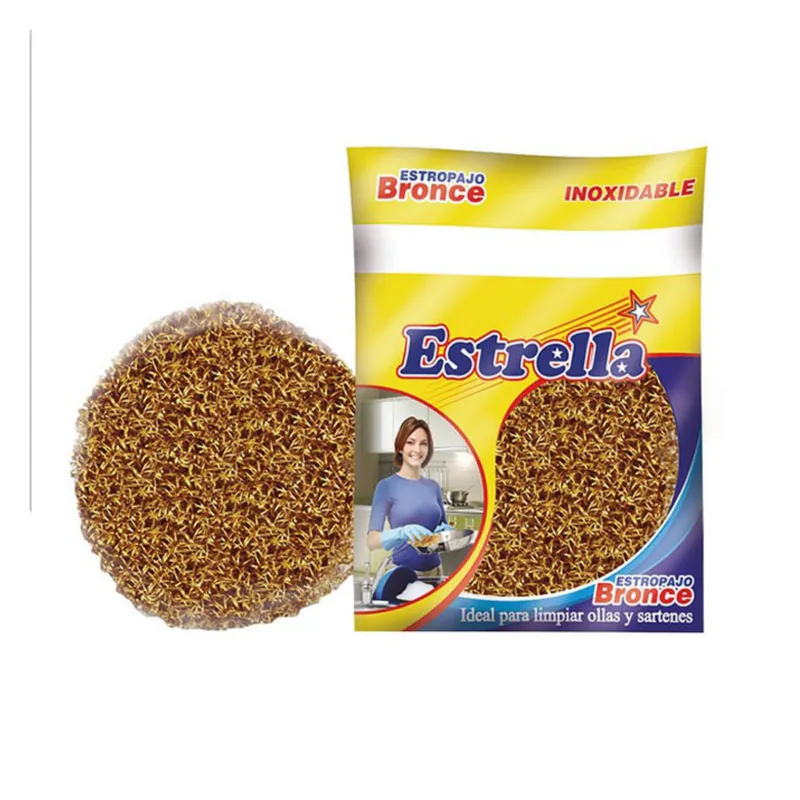 ESTROPAJO BRONCE ESTRELLA