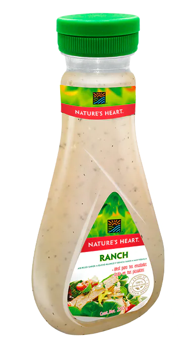 ADEREZO RANCH CON ESPECIAS NATURES HEART 280G