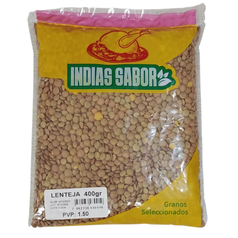 LENTEJA INDIAS SABOR 400G