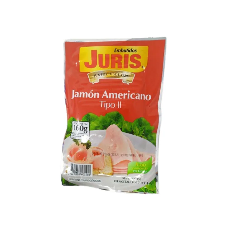 JAMON AMERICANO 160G. JURIS