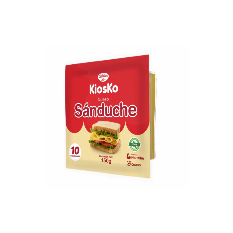 QUESO SANDUCHE LONJAS 60G KIOSKO