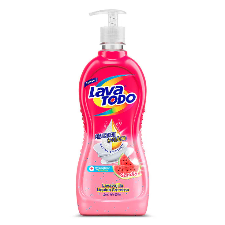LAVATODO LIQUIDO SANDIA 550ML