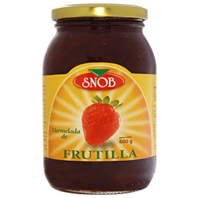 MERMELADA DE FRUTILLA DE 600GR