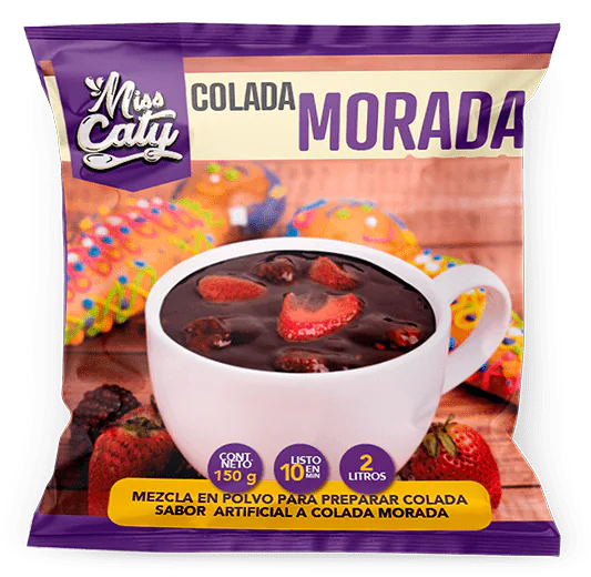 COLADA MORADA 150GR MISS CATY