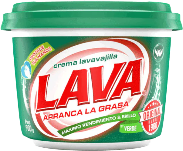 CREMA LAVAVAJILLA LAVA VERDE 900GR