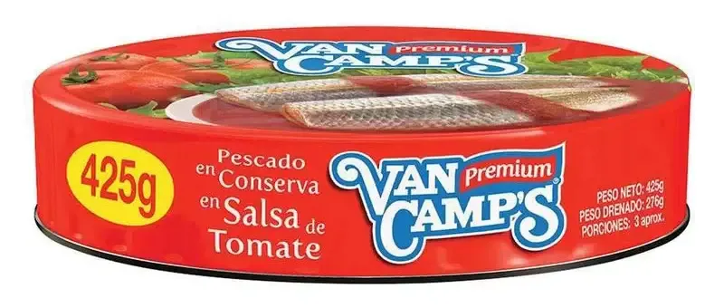 SARDINA TOMATE VAN CAMPS 425G